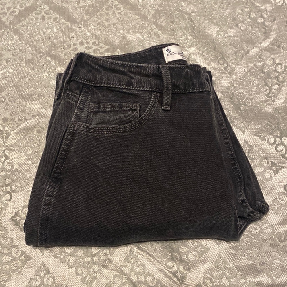 Holister size 3 high rise mom jeans